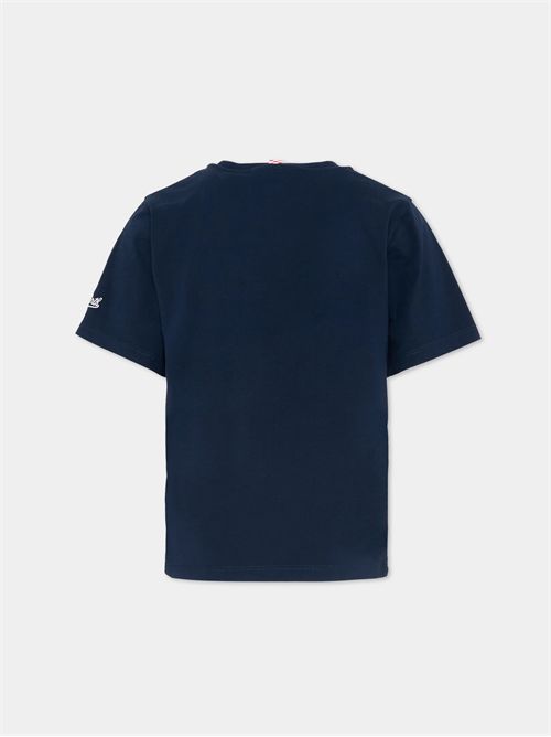 T-Shirt blu Eddy per bambino con stella marina MC2 SAINT BARTH | EDD0001/01944L